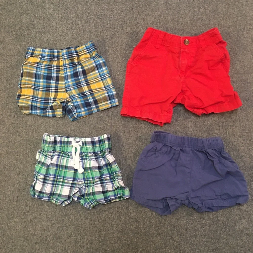 Baby Boy 12 Months Clothing Lot 8x Pieces Bulk Summer Overall Camo Outdoor - Picture 2 of 12